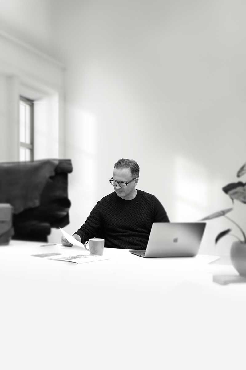 William Scott Forshaw and Italian leather craftsmanship