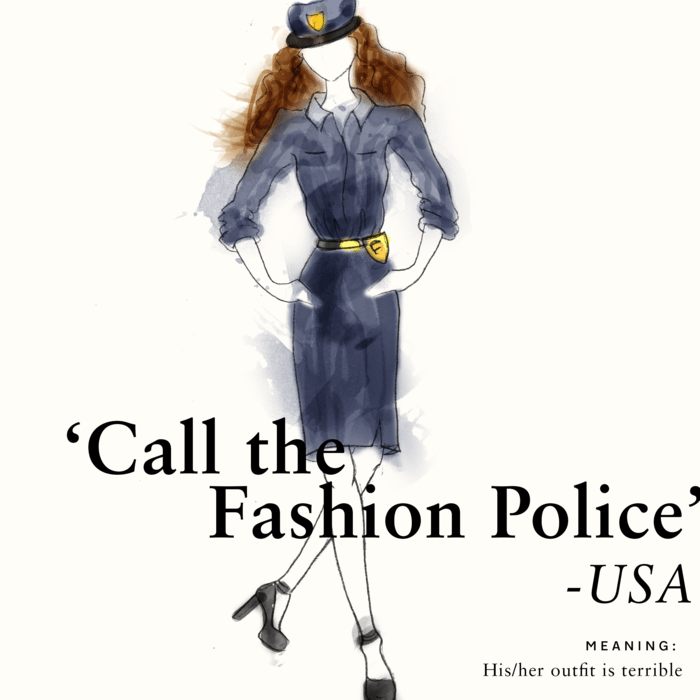 Fun International Fashion Idioms MSB Lexicon MSB Blog