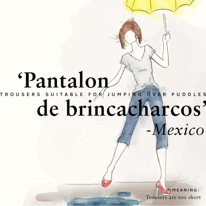 Fun International Fashion Idioms MSB Lexicon MSB Blog
