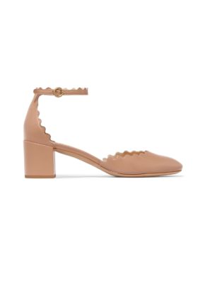 womens leather block heels