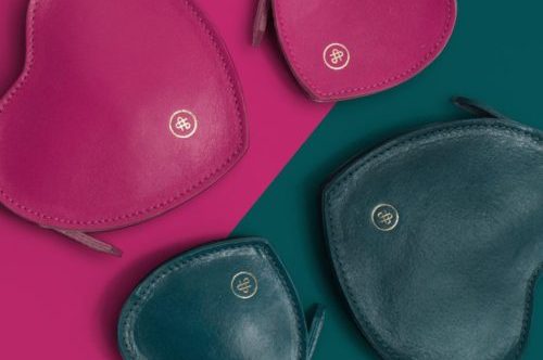 bright leather accessories