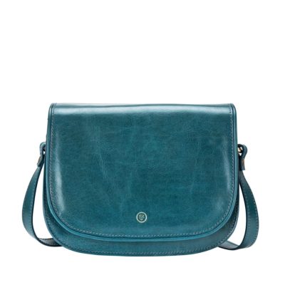 italian leather across the body handbag