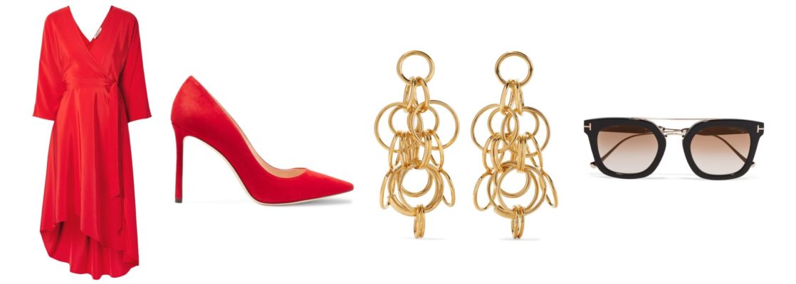 how to wear red at the races