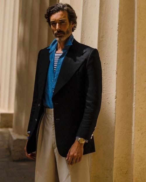 Why Richard Biedul is London Fashion Week Men's Gentleman