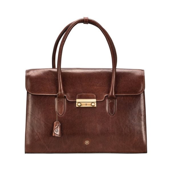 The Fabia in Chestnut Tan