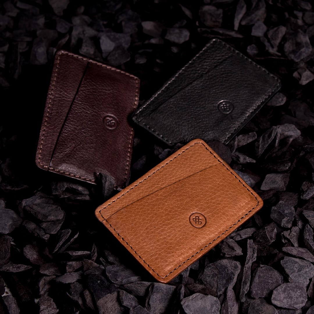 Wallet for Men - Dark Brown - Smooth Leather