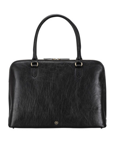 classic black handbag
