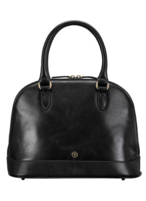 classic black handbag