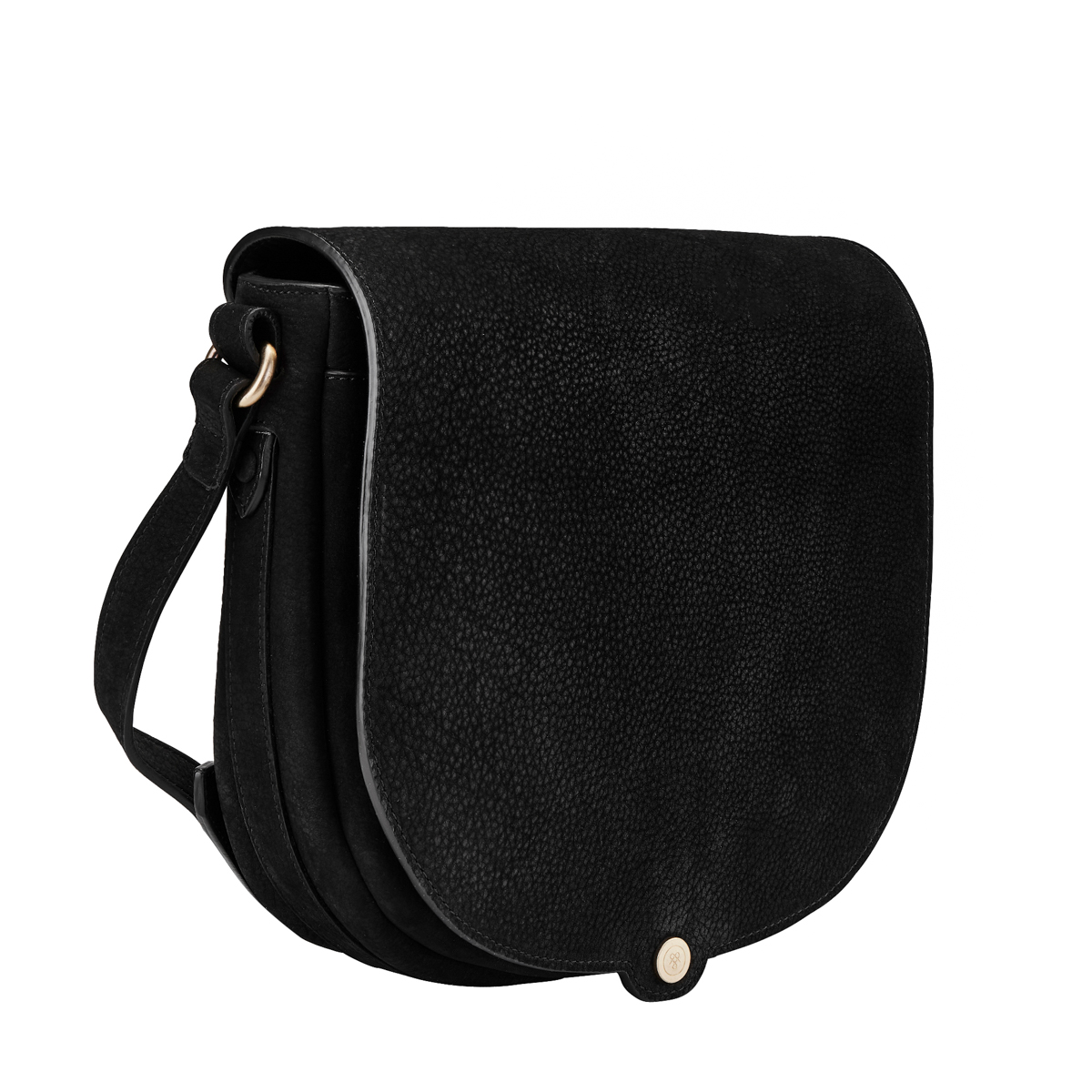 Hug Handbag (L) Suede Top Handle Bag - Concrete