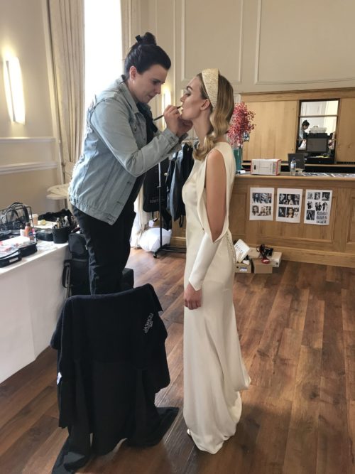 christmas campaign photoshoot