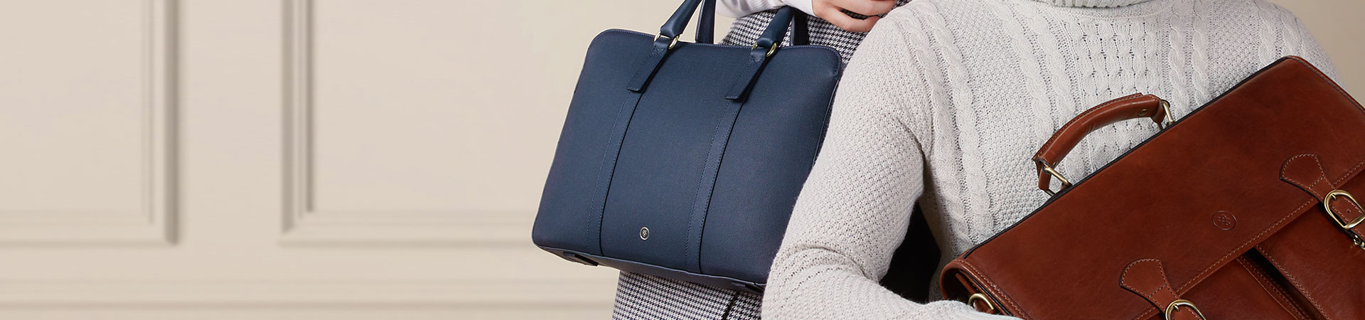 Briefcases for Him and Her Banner