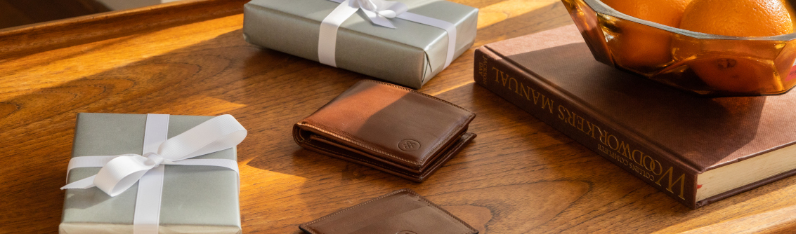 Mens Asti Wallet in Tan by Maxwell-Scott
