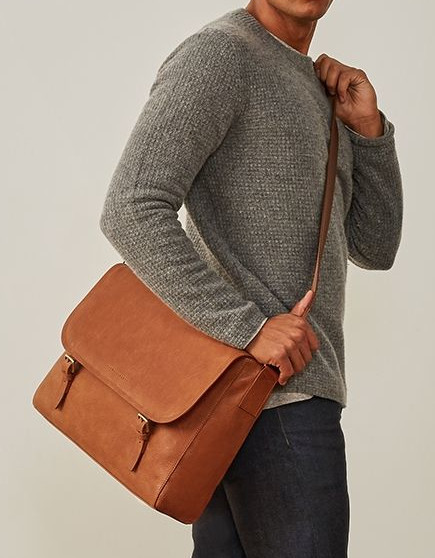 Ravenna Satchel in Camel