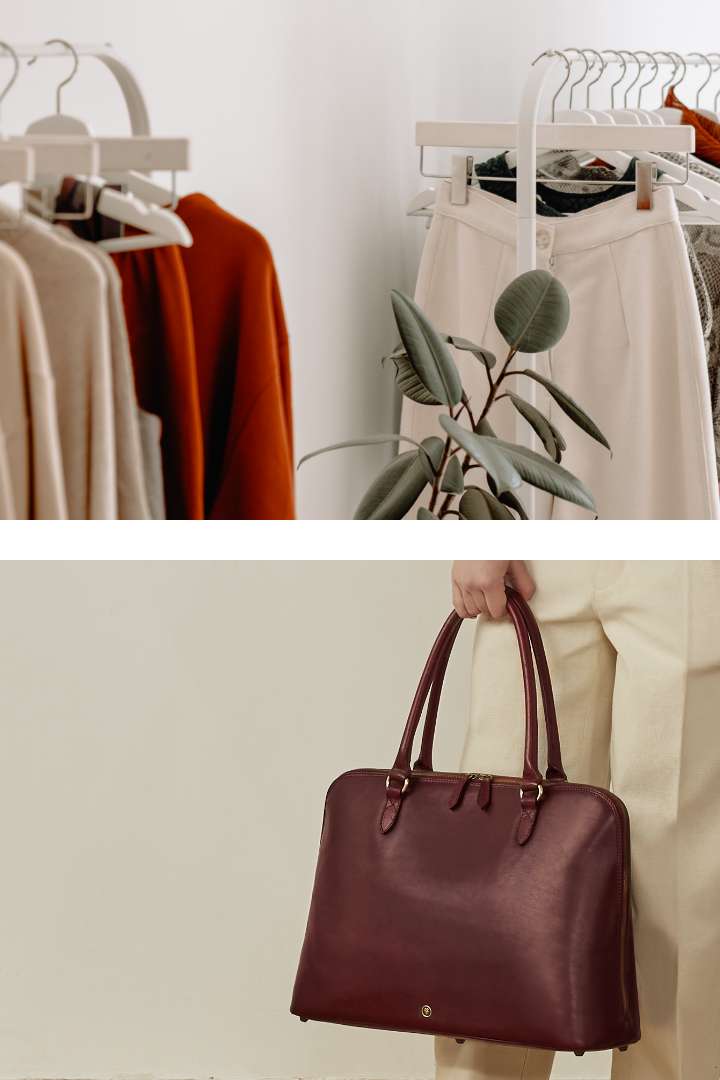best quality ladies leather shoulder briefcase