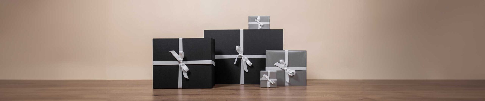 Third Anniversary Gift Ideas in gift boxes