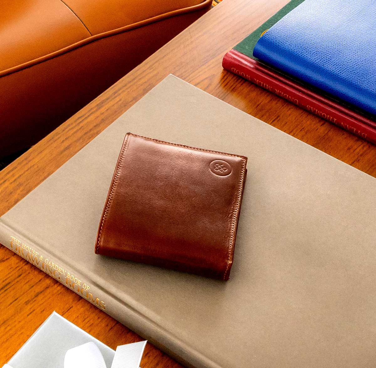 luxury leather wallet for men