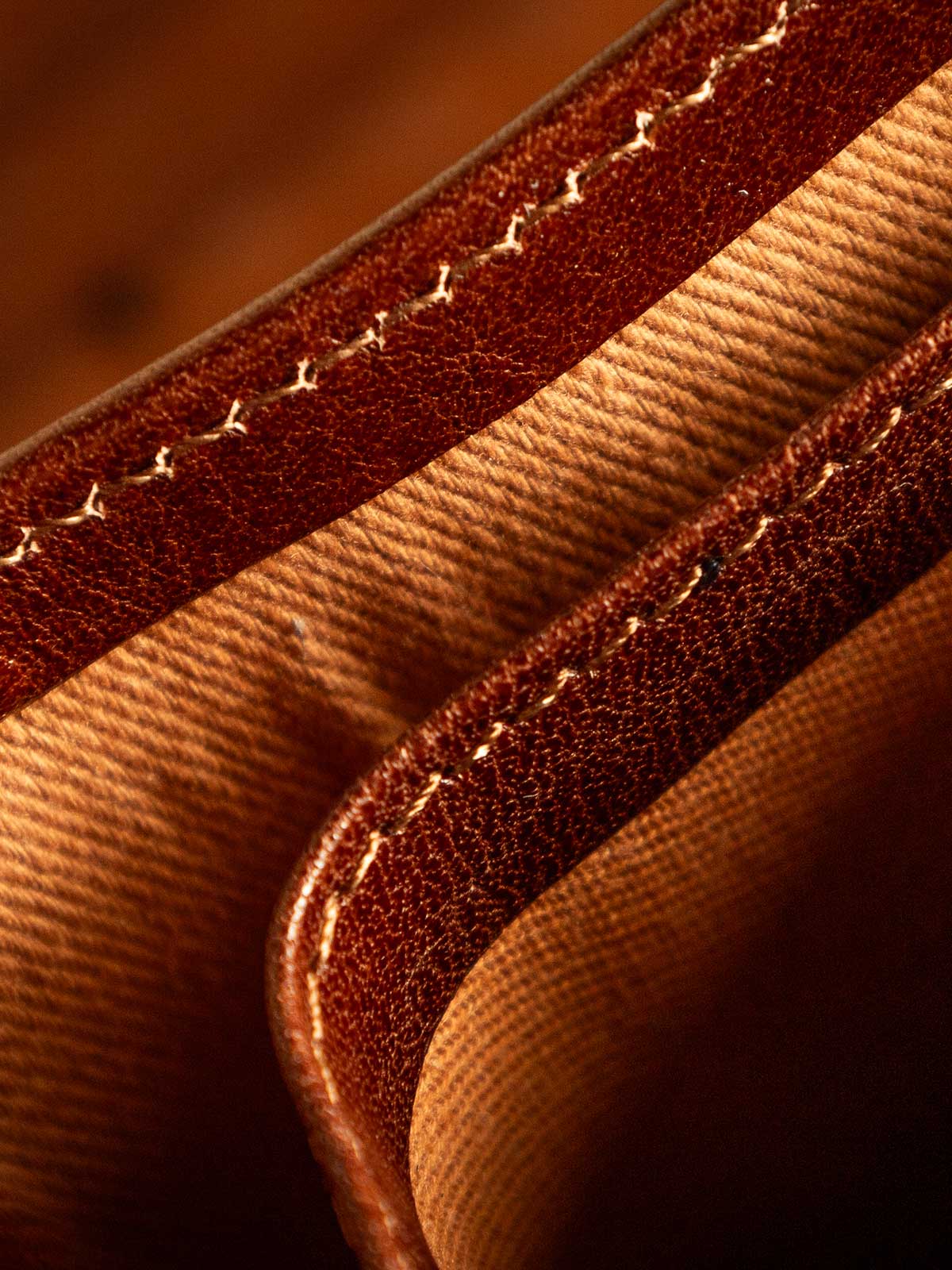 luxury mens leather wallet cotton lining