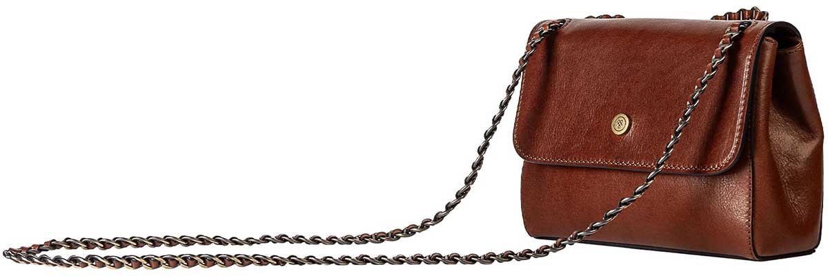 Best Luxury Leather Chain Handbags worn across body