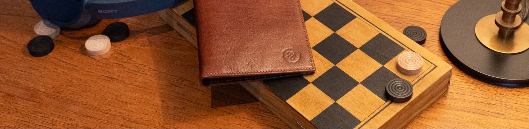 Men's Leather Tall Wallets