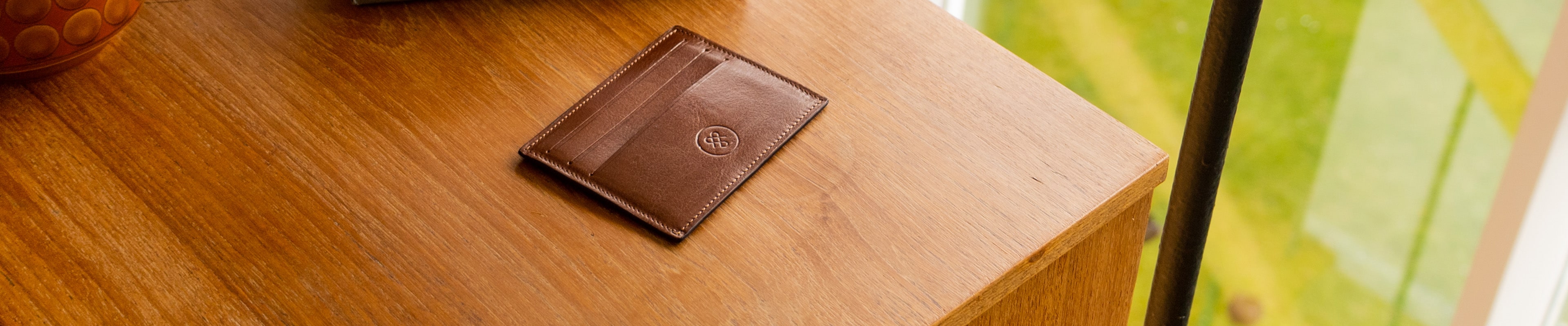 Kreditkort pung i læder
