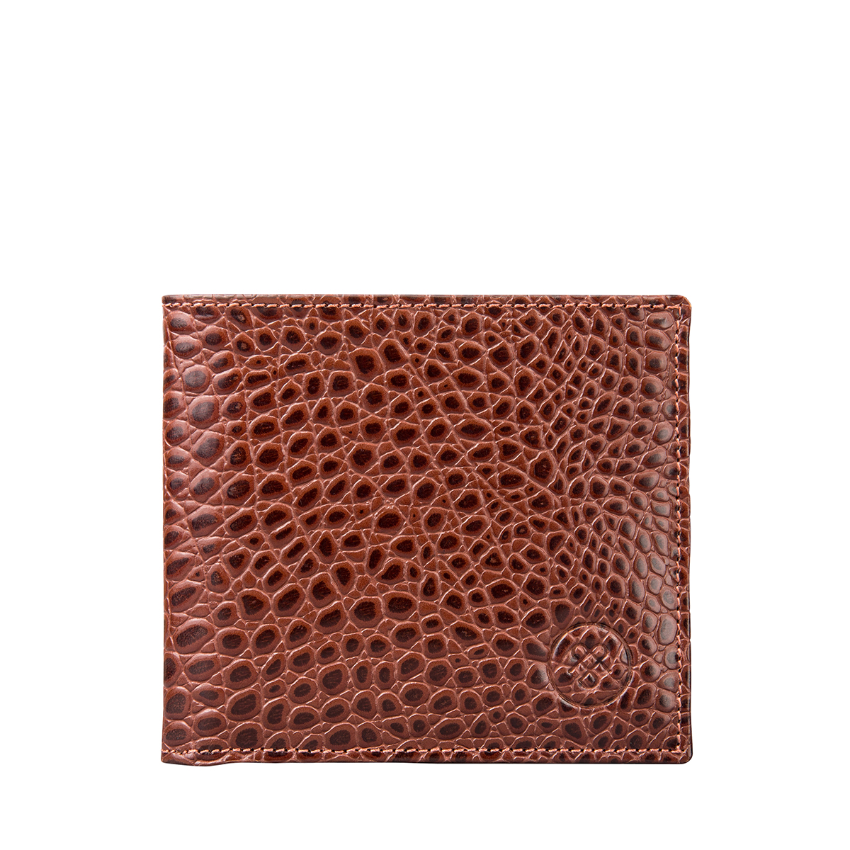 Ticciano Croco Leather Wallet Coin Pouch