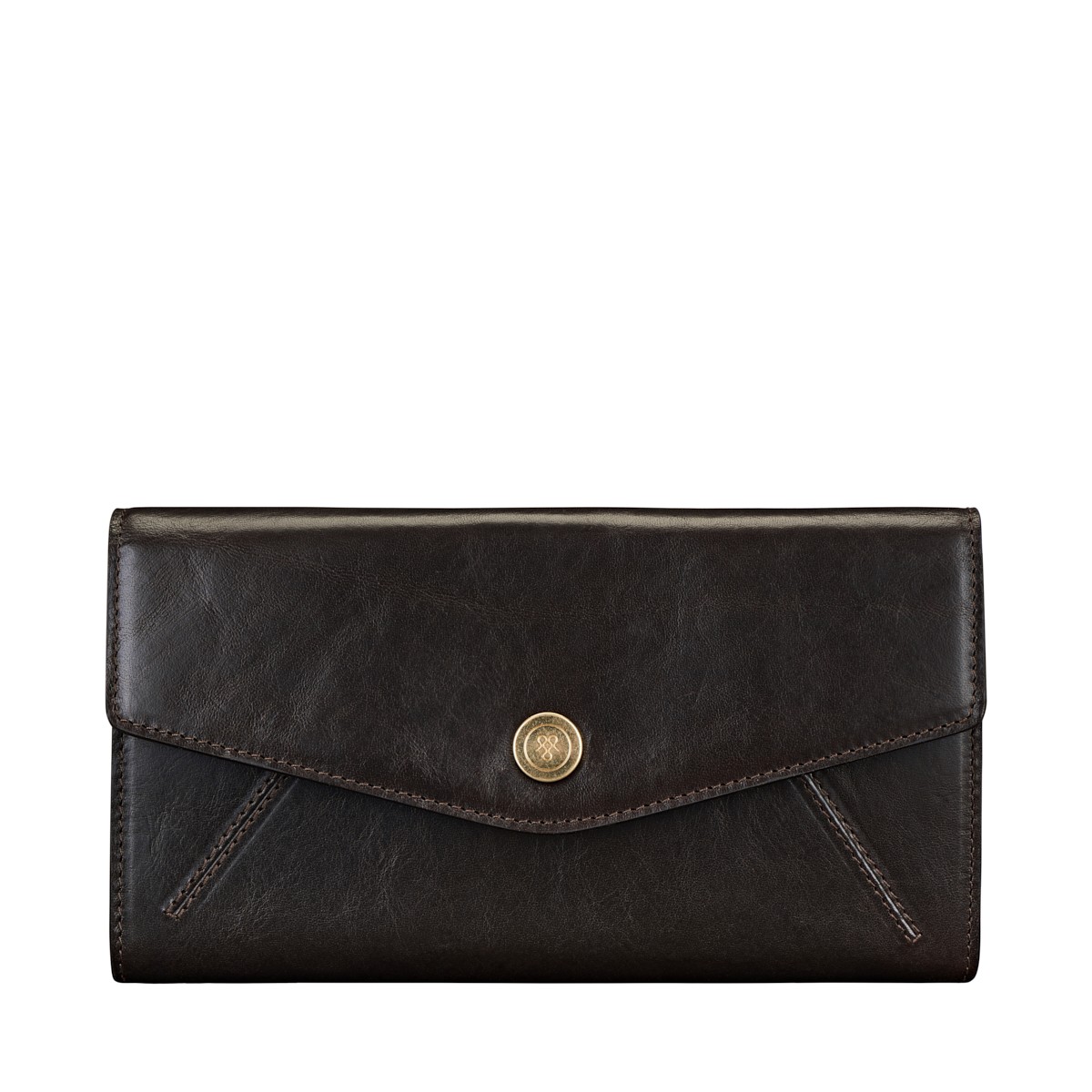 Marcialla Leather Ball Clasp Purse