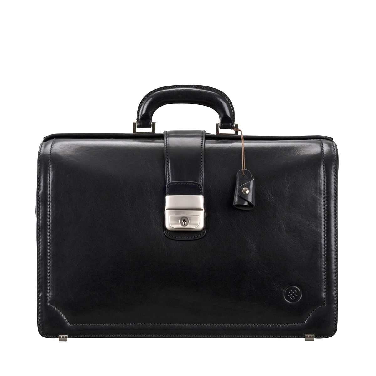 Basilio Quality Leather Lawyers Briefcase