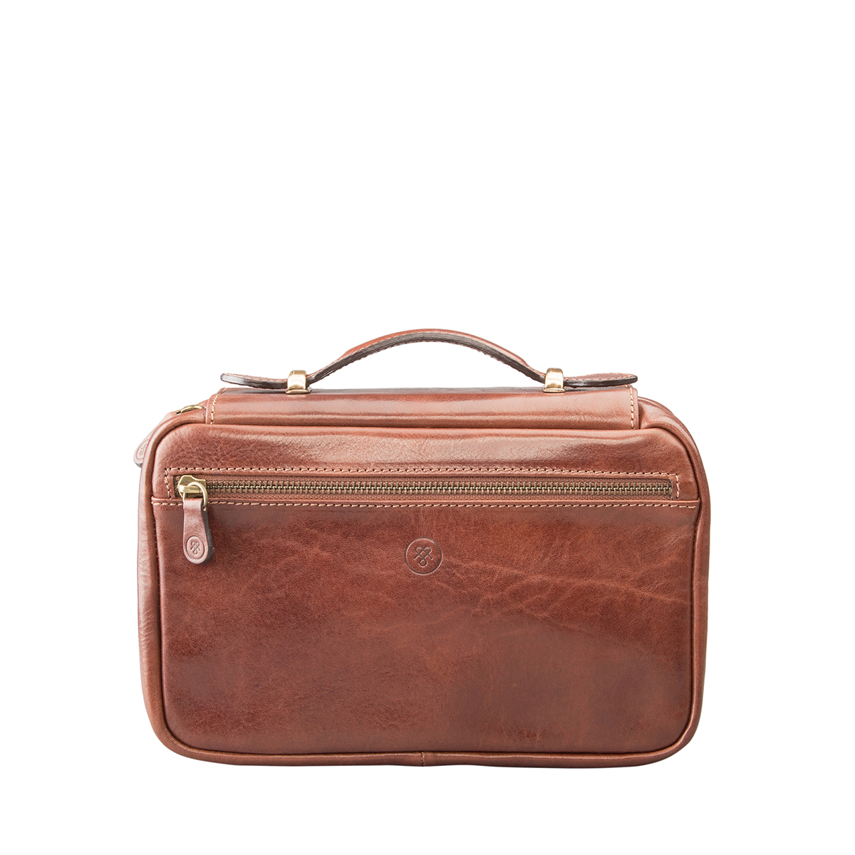 Cascina Fine Leather Wash Bag