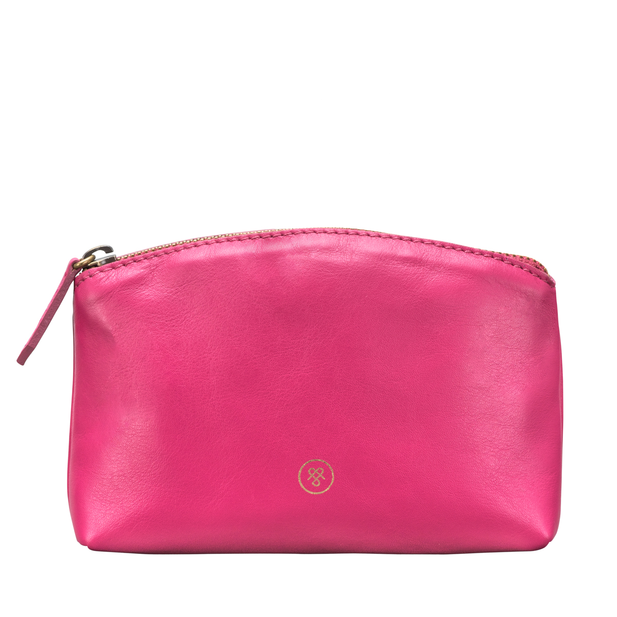 Chia Nappa Luxury Leather Makeup Bag