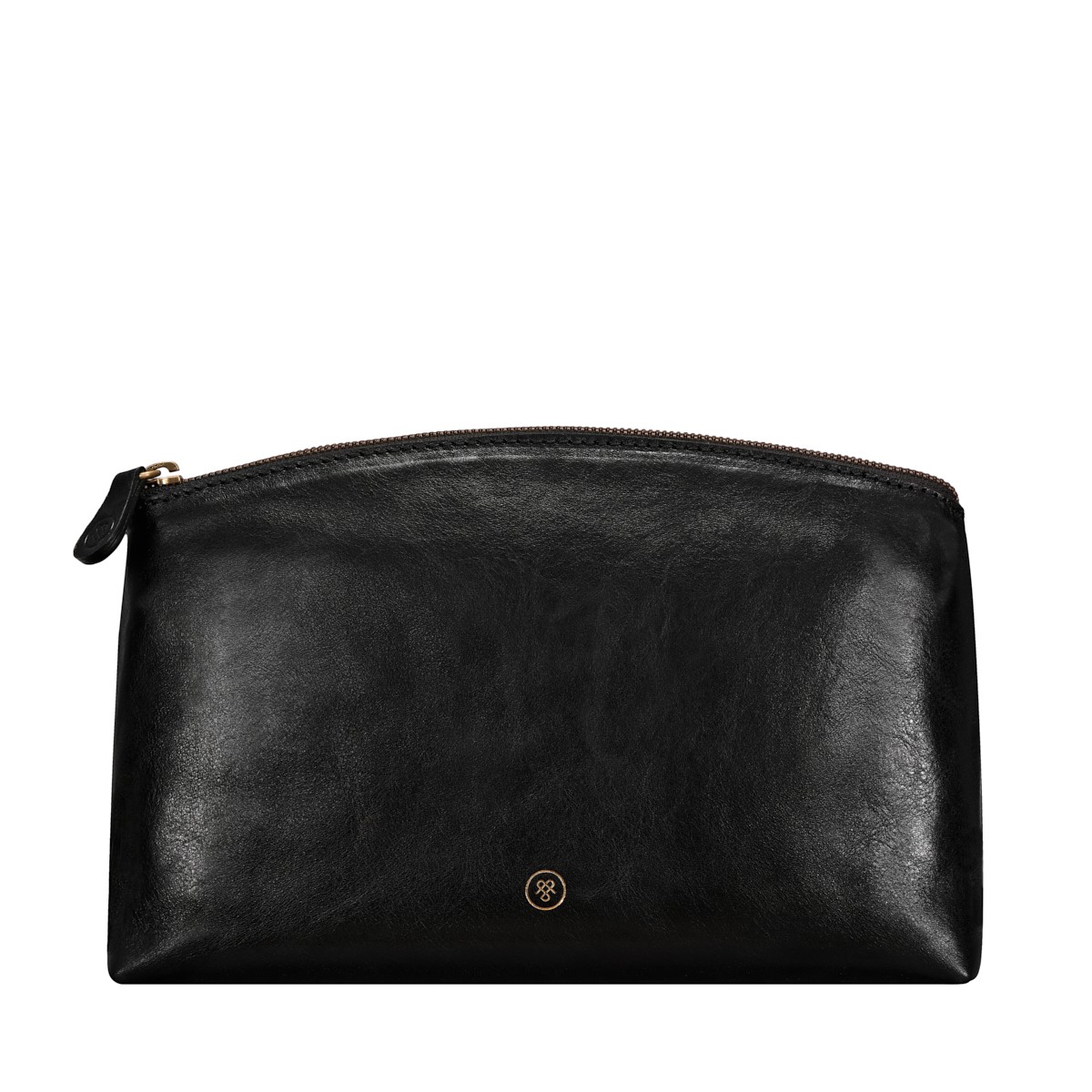 Chia Large Large leather makeup bag