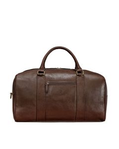Flero Extra Large Men's Italian Leather Travel Luggage - Maxwell