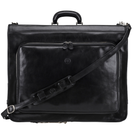 Maxwell Scott Rovello luxury leather suit carrier