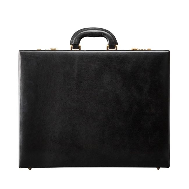 本革製拡張可能アタッシュケース | 25 年保証