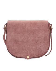 quality tan suede crossbody handbag
