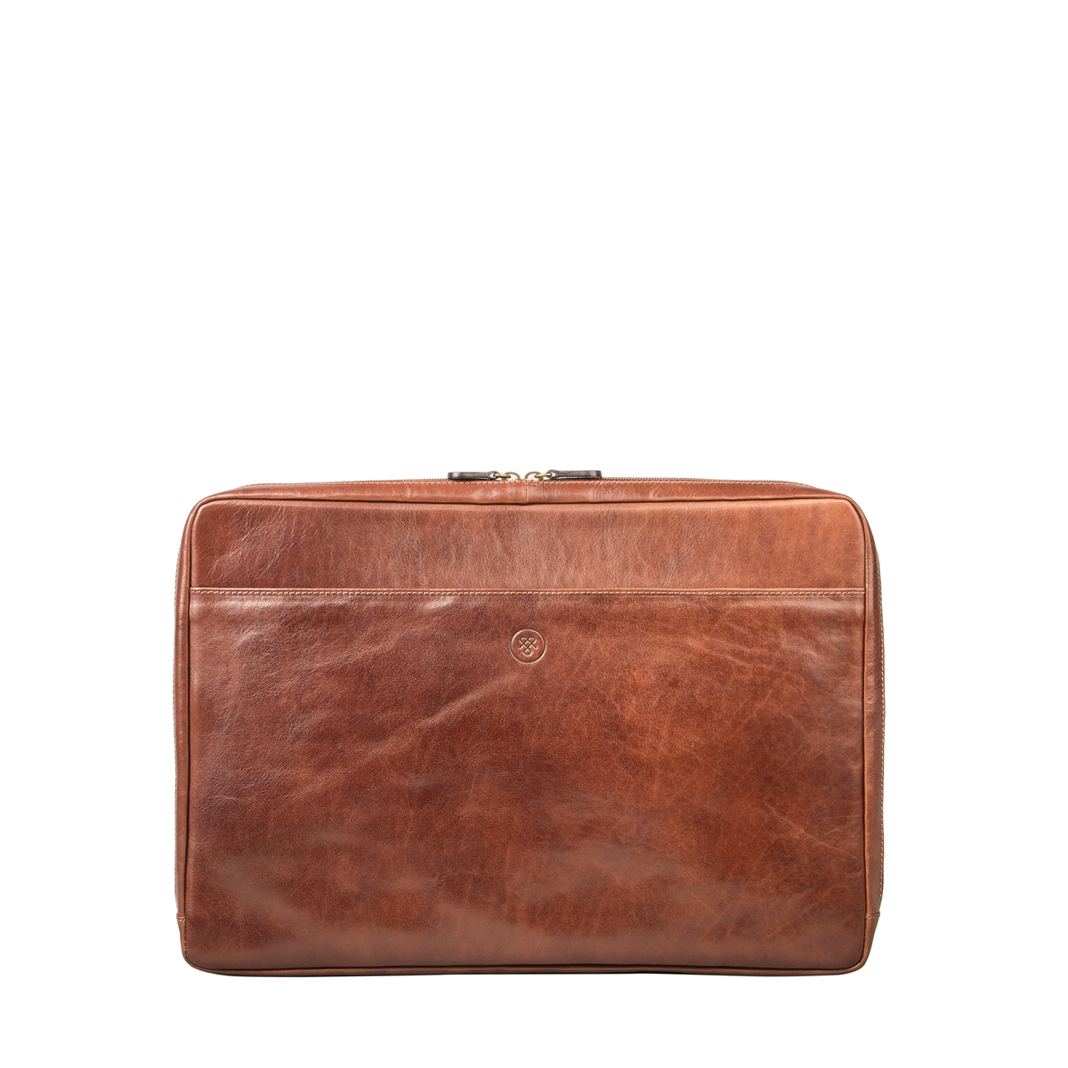 Davoli 17" Leather Laptop Sleeve