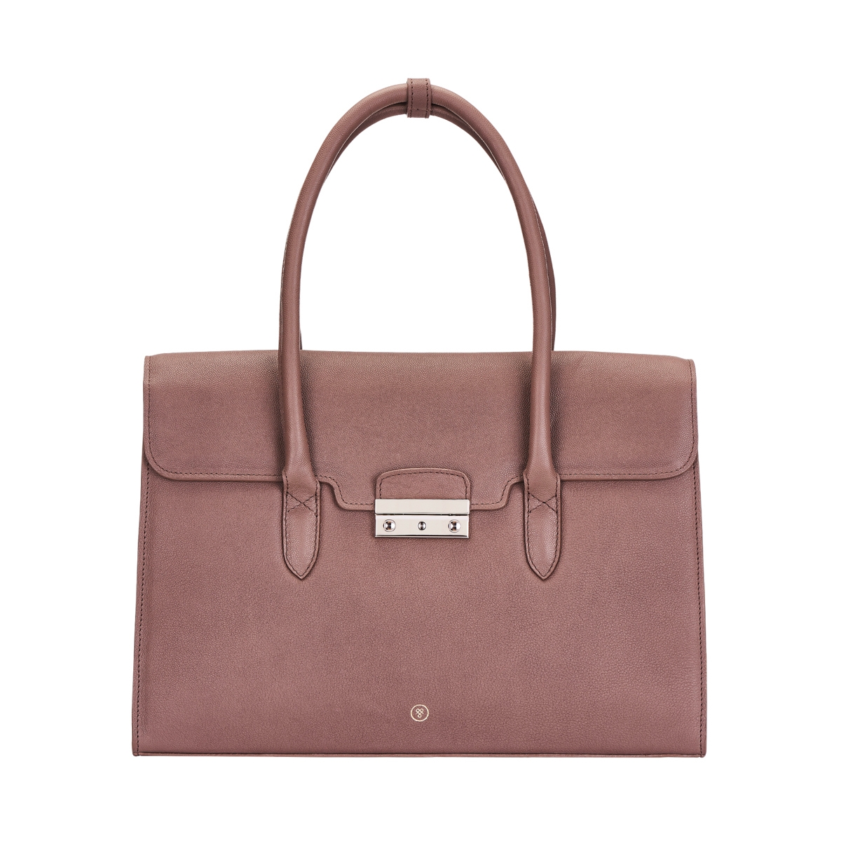 Fabia Saffiano ' Luxury Leather 15&quot Laptop Handbag