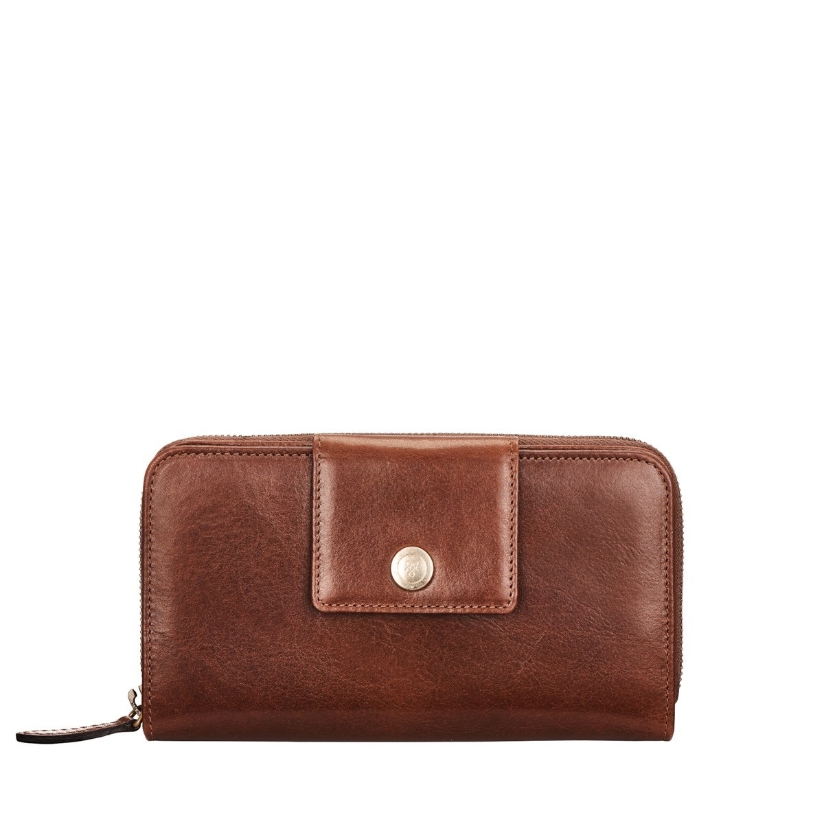 Giorgia Extra Large Leather Zip Around Purse