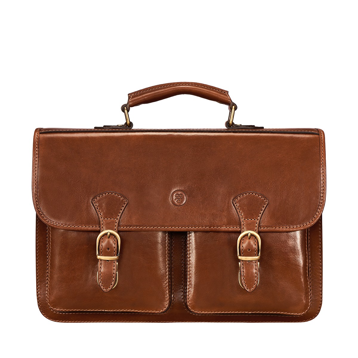 Loreto Leather Laptop Satchel
