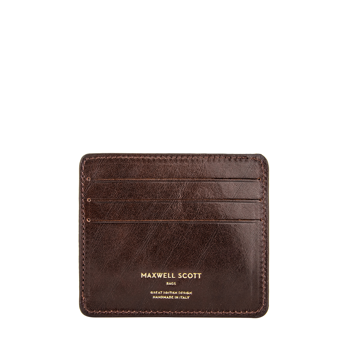 Marco Slim Leather Credit Card Holder