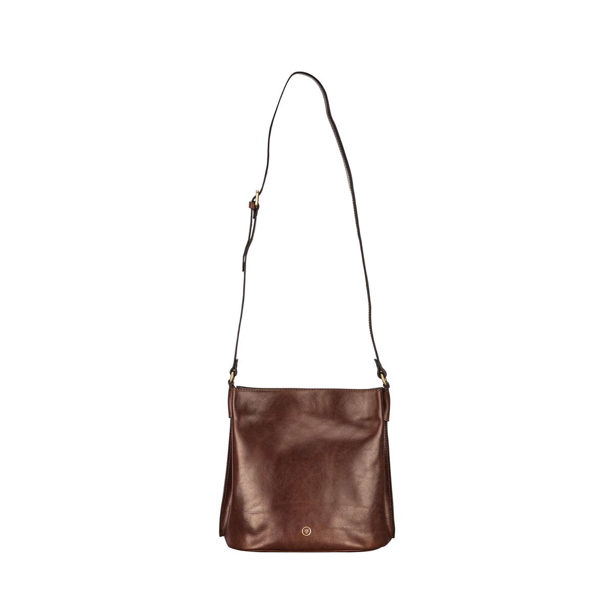 Palermo Italian Leather Bucket Bag