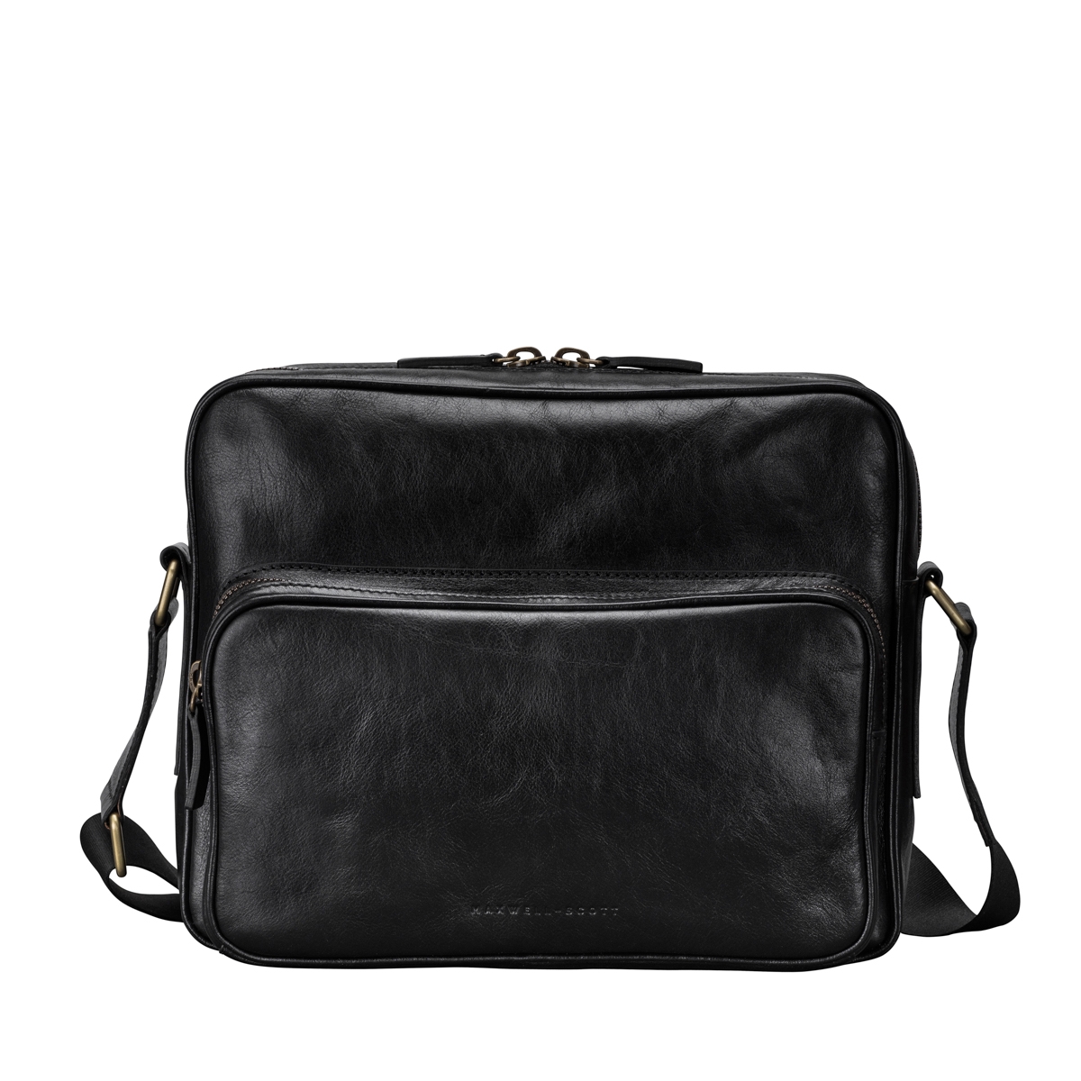 Santino Medium Italian Leather Shoulder Bag