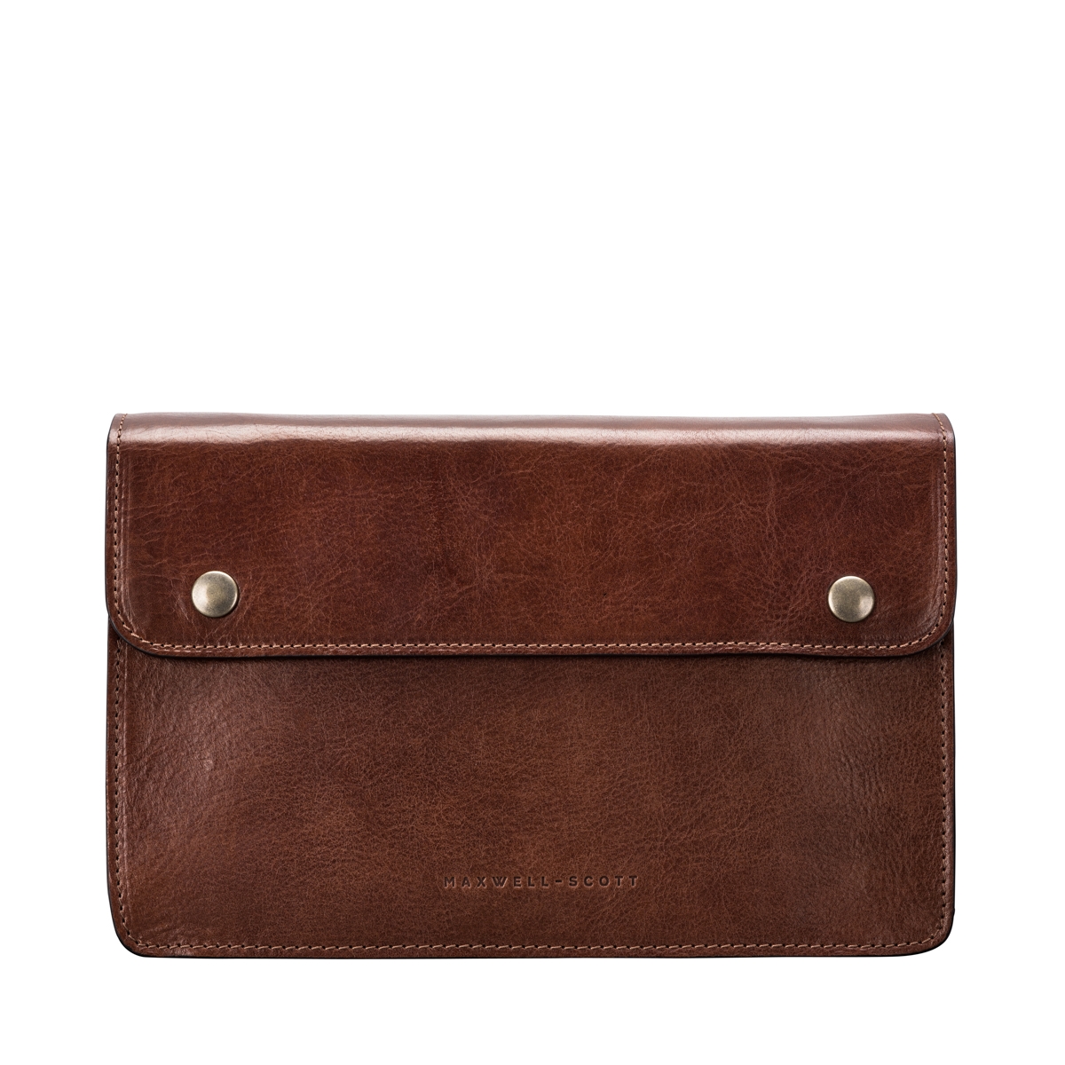 Santino Small Leather Clutch Bag