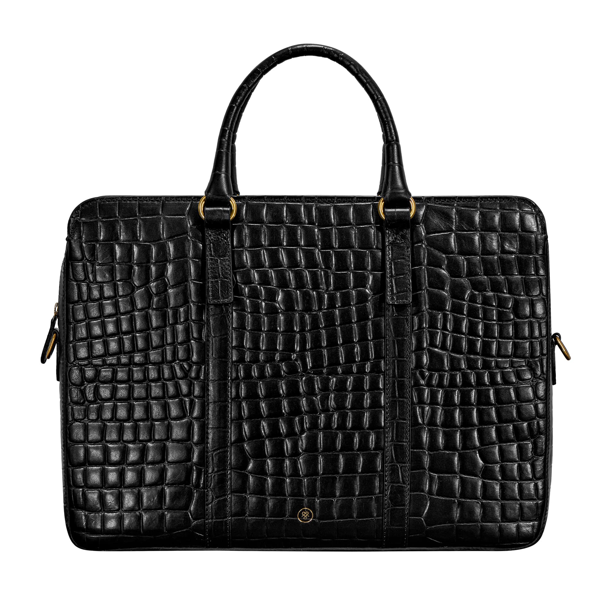 Sorrento Croco Luxury Croco Leather Laptop Bag