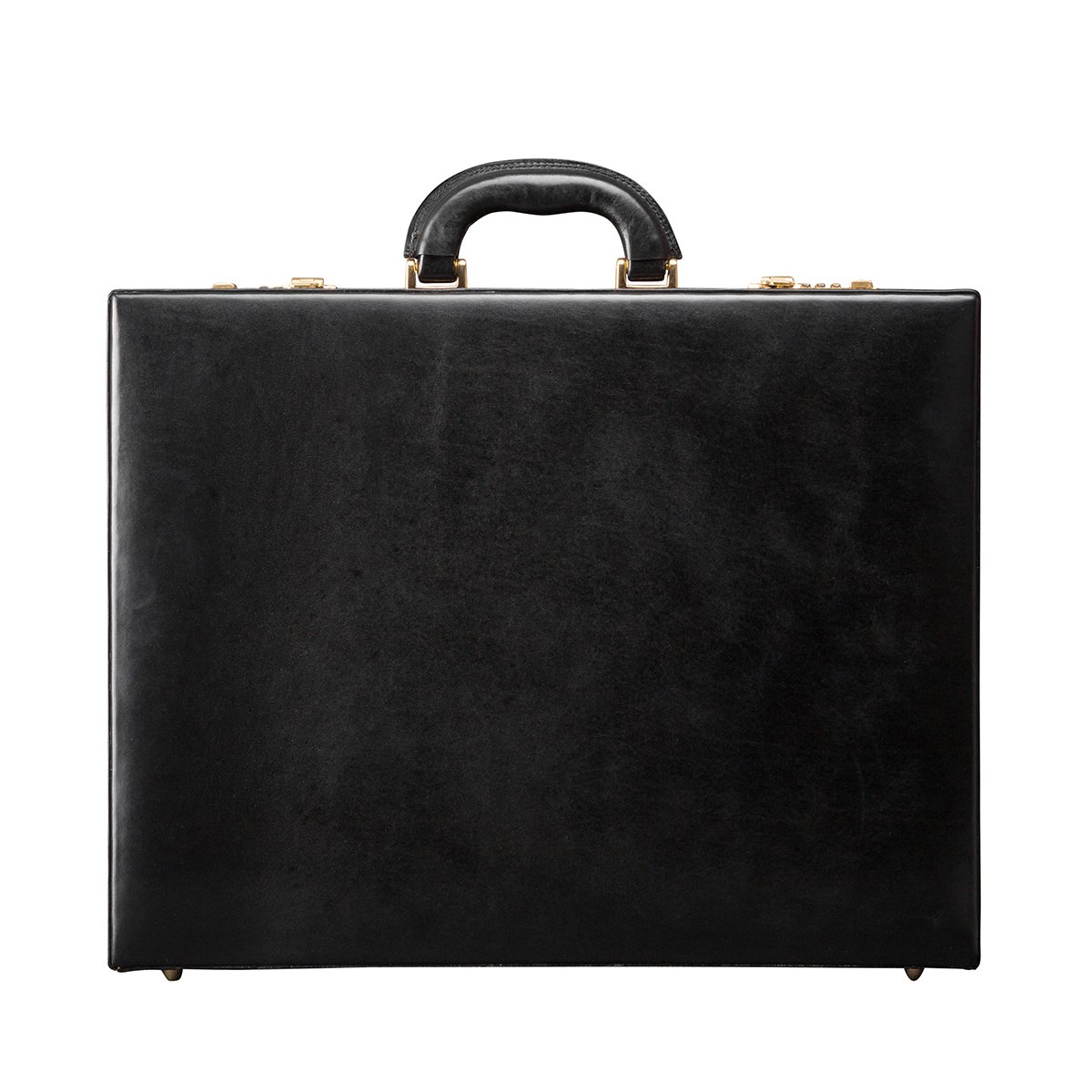 Strada Expandable Leather Attaché Case