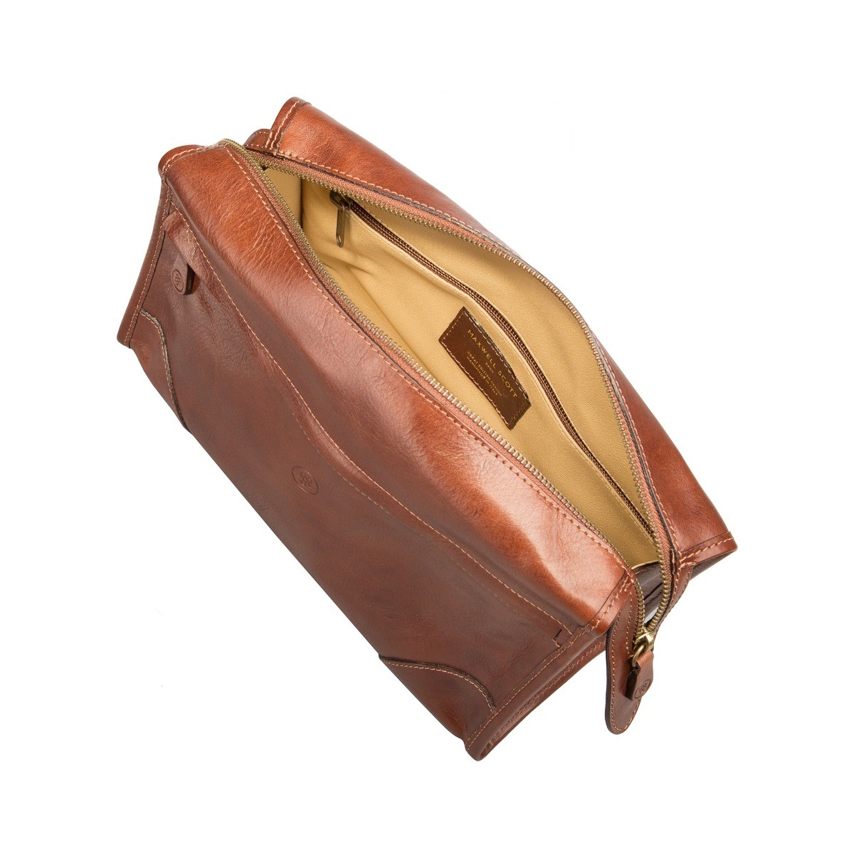 Tanta Large Leather Toiletry Bag