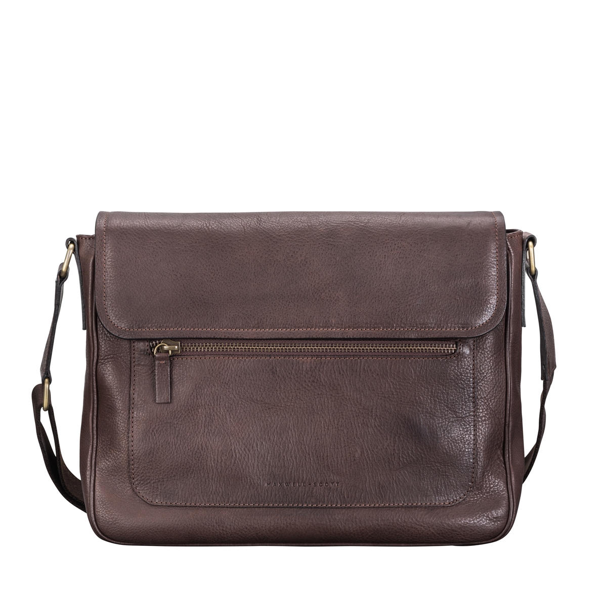 Livorno Soft Grain ' s Luxury Soft Leather Messenger Bag