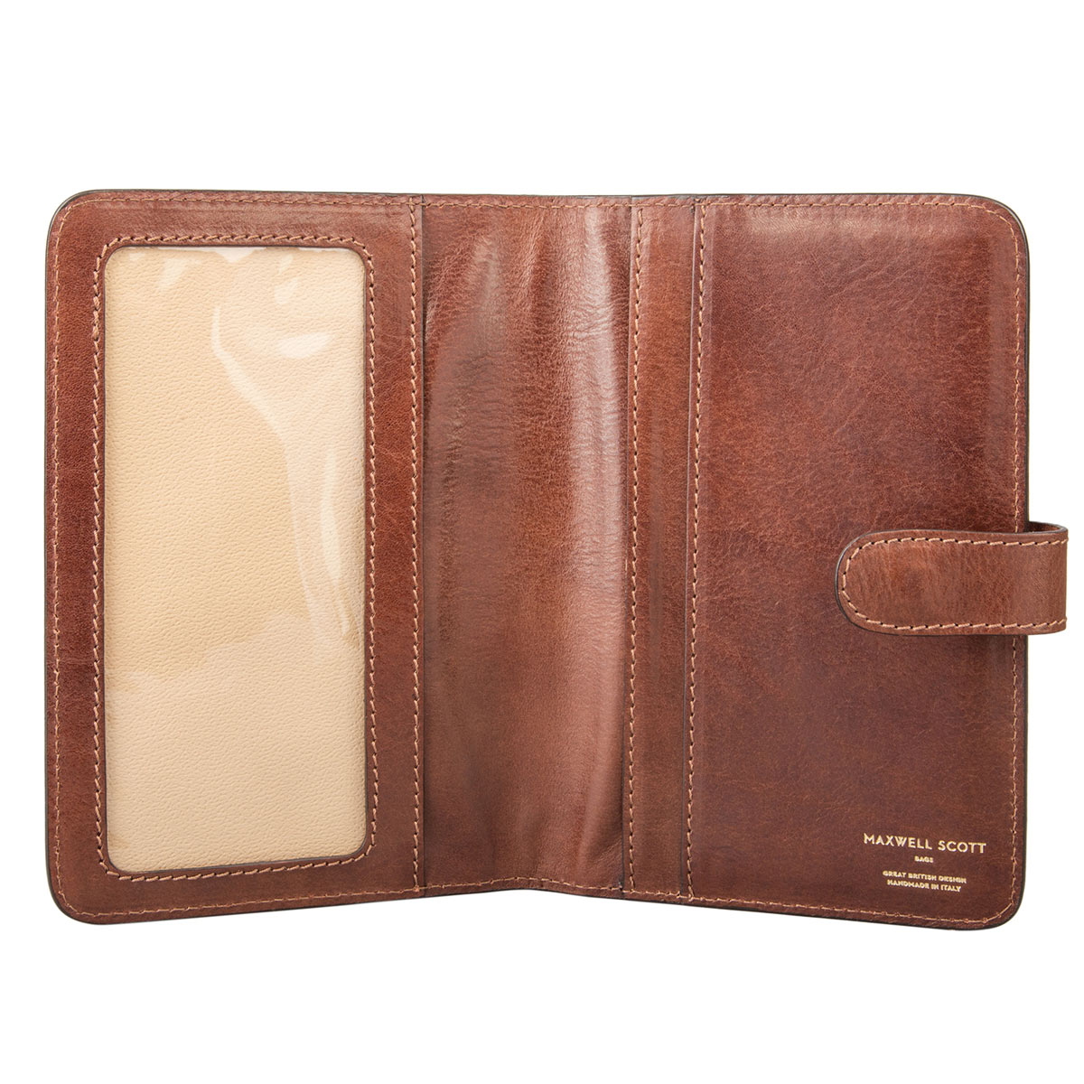 Vieste Italian Leather Travel Document Wallet