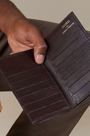 mens jacket wallet