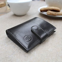 small mens leather wallet