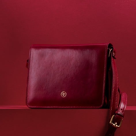 ladies luxury leather handbag